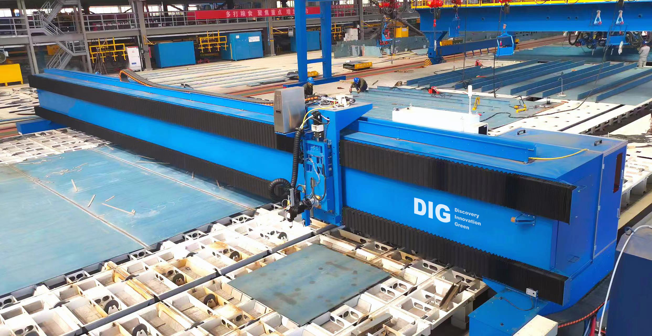 Latest company blogs about Giant objects appear, Krusu is coming - DIG ultra large format high-precision laser marking and cutting equipment